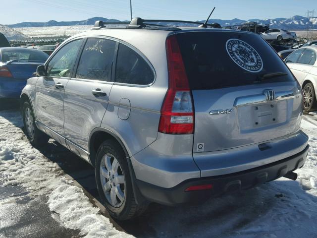 JHLRE485X8C073163 - 2008 HONDA CR-V EX SILVER photo 3