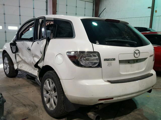 JM3ER293970117548 - 2007 MAZDA CX-7 WHITE photo 3