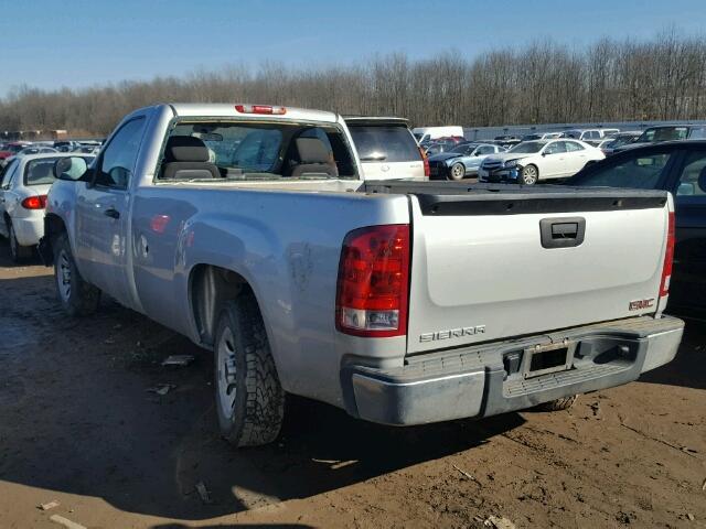 1GTN1TEA6DZ256960 - 2013 GMC SIERRA C15 SILVER photo 3