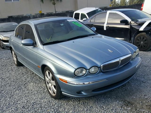 SAJEA51C84WD78535 - 2004 JAGUAR X-TYPE 3.0 BLUE photo 1