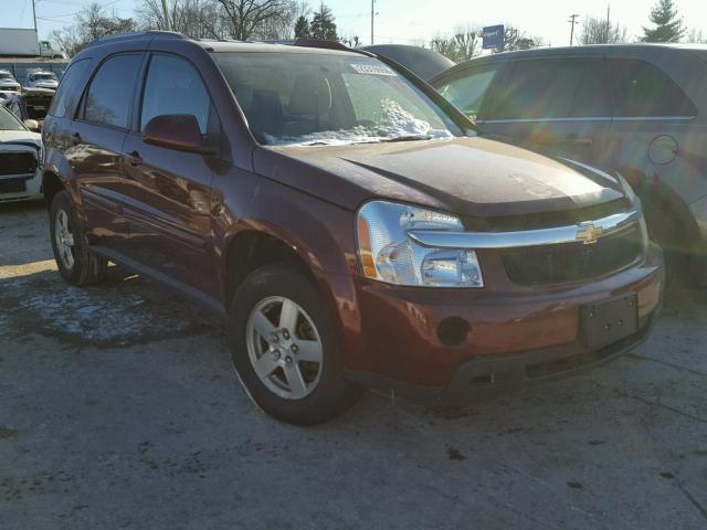 2CNDL33FX86288358 - 2008 CHEVROLET EQUINOX LT MAROON photo 1