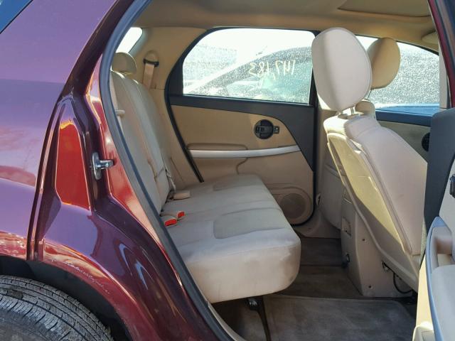 2CNDL33FX86288358 - 2008 CHEVROLET EQUINOX LT MAROON photo 6