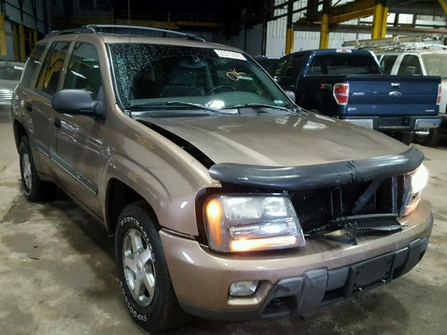 1GNDT13S922351743 - 2002 CHEVROLET TRAILBLAZE TAN photo 1