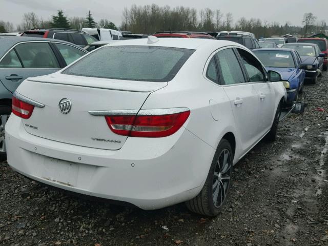 1G4PW5SK3G4183692 - 2016 BUICK VERANO SPO WHITE photo 4