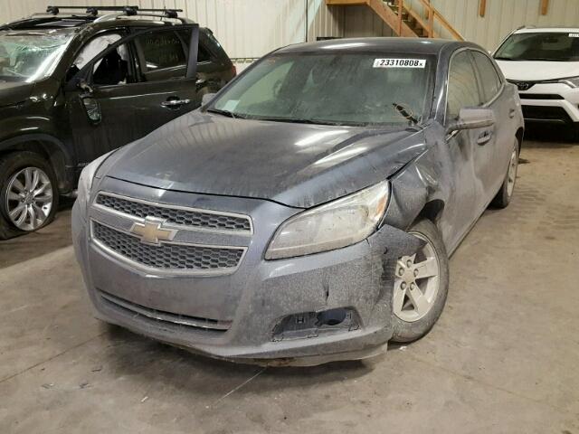 1G11B5SA0DF227752 - 2013 CHEVROLET MALIBU LS BLUE photo 2