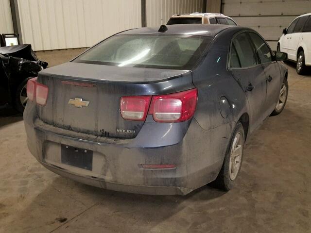 1G11B5SA0DF227752 - 2013 CHEVROLET MALIBU LS BLUE photo 4