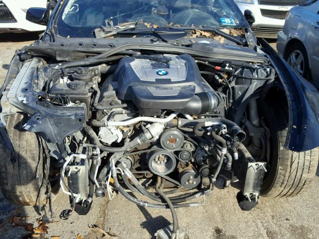 WBAEA53598CV91802 - 2008 BMW 650 I BLACK photo 7