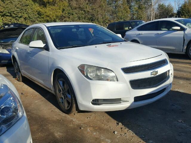 1G1ZH57B994107132 - 2009 CHEVROLET MALIBU 1LT WHITE photo 1