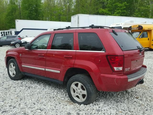 1J4HR58N86C302000 - 2006 JEEP GRAND CHER RED photo 3