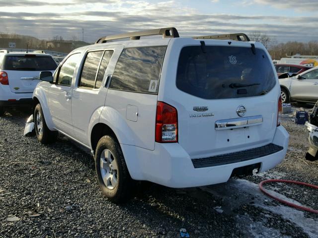 5N1AR18U28C612889 - 2008 NISSAN PATHFINDER WHITE photo 3