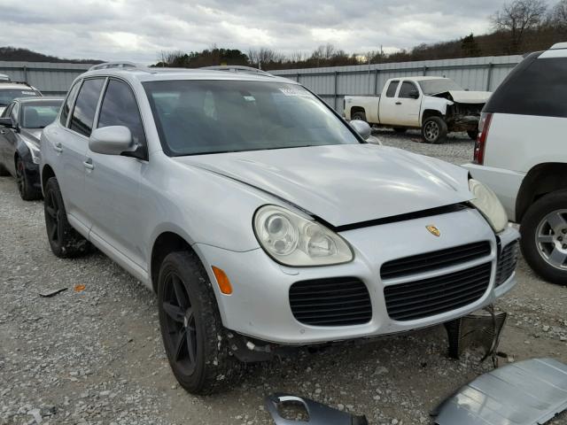 WP1AC29P24LA91203 - 2004 PORSCHE CAYENNE TU SILVER photo 1