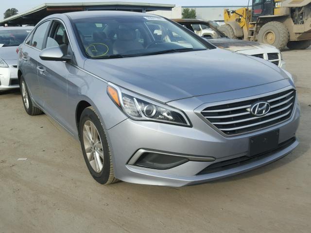 5NPE24AF5GH285897 - 2016 HYUNDAI SONATA SE GRAY photo 1