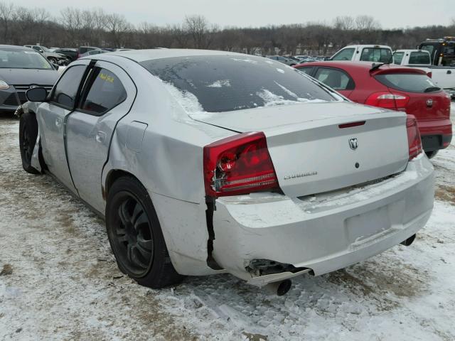 2B3KA43R47H806891 - 2007 DODGE CHARGER SE SILVER photo 3