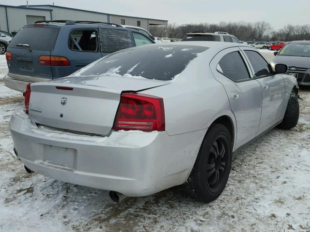 2B3KA43R47H806891 - 2007 DODGE CHARGER SE SILVER photo 4