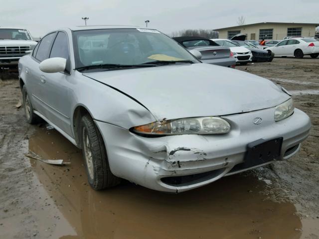 1G3NL52E71C251276 - 2001 OLDSMOBILE ALERO GL SILVER photo 1