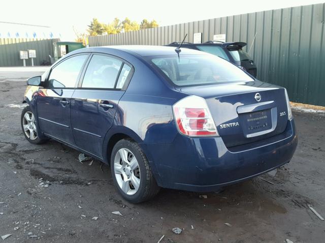 3N1AB61E47L668850 - 2007 NISSAN SENTRA 2.0 BLUE photo 3