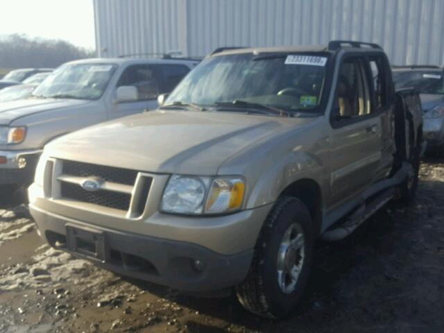 1FMZU77E41UB08701 - 2001 FORD EXPLORER S GOLD photo 2