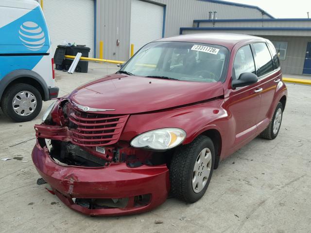 3A8FY48B98T213651 - 2008 CHRYSLER PT CRUISER RED photo 2