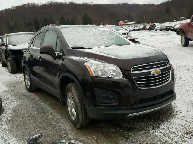 KL7CJPSB9GB755970 - 2016 CHEVROLET TRAX 1LT PURPLE photo 1