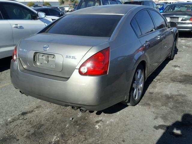 1N4BA41E54C861952 - 2004 NISSAN MAXIMA SE GOLD photo 4