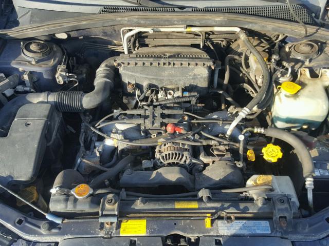 JF1SG63603H760190 - 2003 SUBARU FORESTER 2 BLUE photo 7