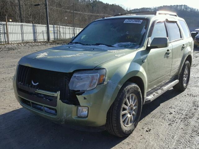 4M2CU97G49KJ00803 - 2009 MERCURY MARINER PR GREEN photo 2
