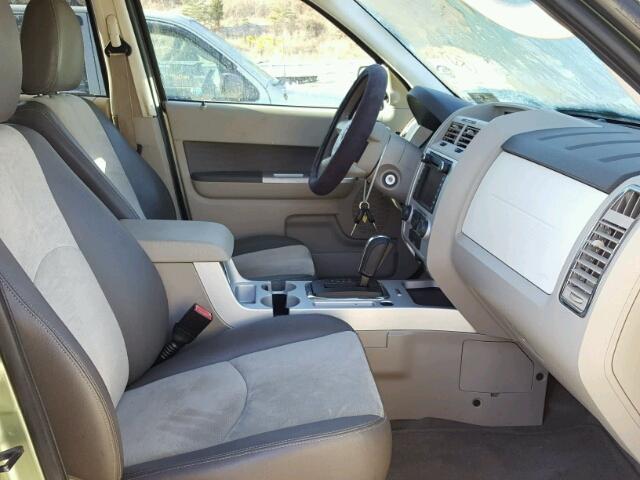 4M2CU97G49KJ00803 - 2009 MERCURY MARINER PR GREEN photo 5