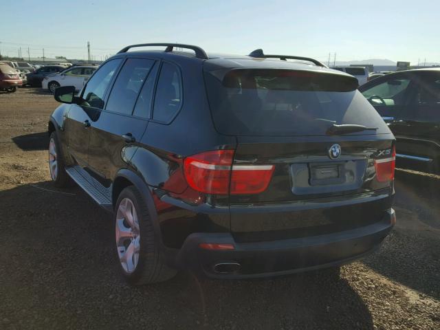 5UXFE835X8L168500 - 2008 BMW X5 4.8I BLACK photo 3