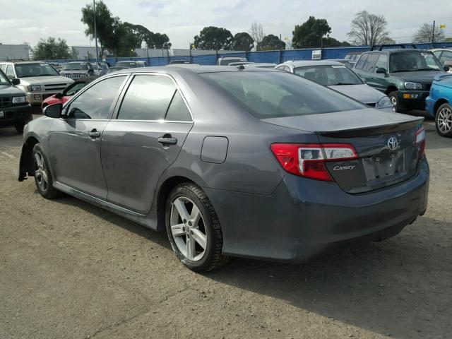 4T1BF1FK7DU287563 - 2013 TOYOTA CAMRY L CHARCOAL photo 3