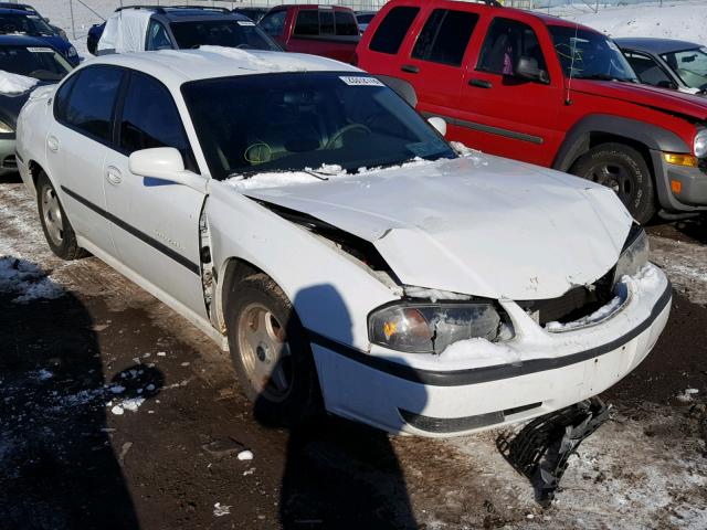 2G1WH55K6Y9338166 - 2000 CHEVROLET IMPALA LS WHITE photo 1