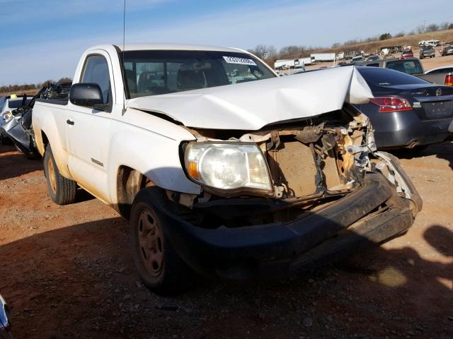 5TENX22N49Z625293 - 2009 TOYOTA TACOMA WHITE photo 1