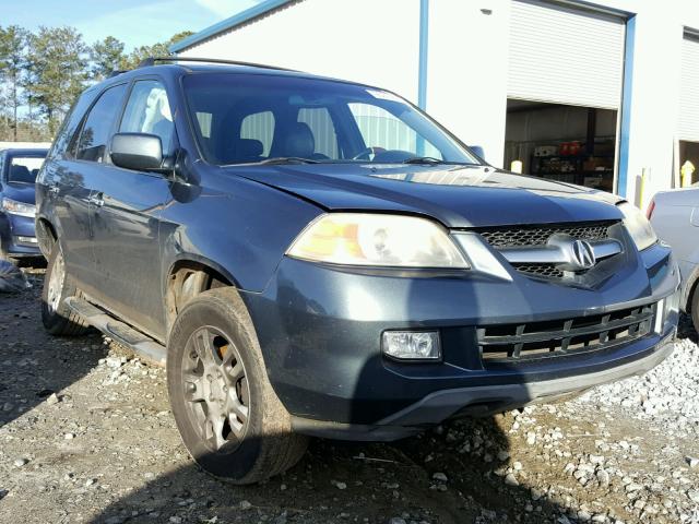 2HNYD188X4H534206 - 2004 ACURA MDX TOURIN BLUE photo 1