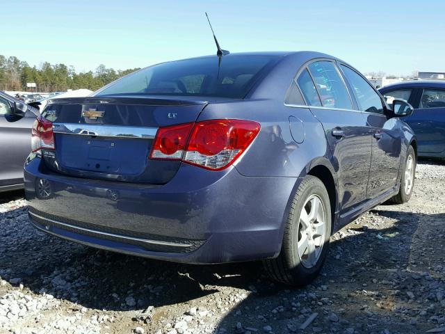 1G1PC5SBXD7232371 - 2013 CHEVROLET CRUZE LT BLUE photo 4