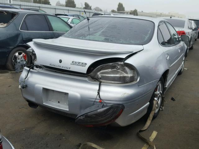 1G2WP52KX1F119436 - 2001 PONTIAC GRAND PRIX Gümüş foto 4