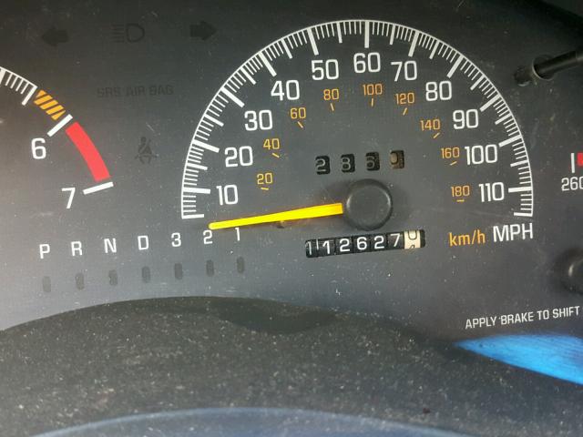 1G2WP52KX1F119436 - 2001 PONTIAC GRAND PRIX Gümüş foto 8