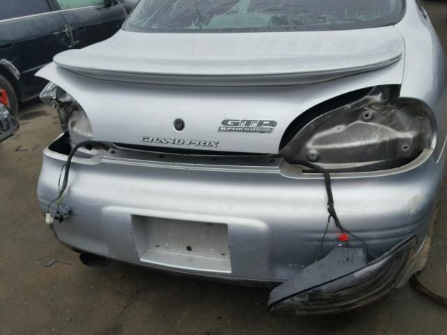 1G2WP52KX1F119436 - 2001 PONTIAC GRAND PRIX Gümüş foto 9