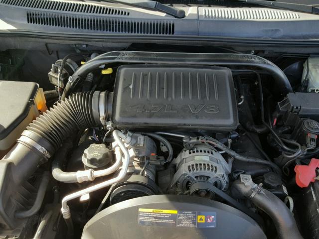 1J4HR58N56C185640 - 2006 JEEP GRAND CHER BLACK photo 7