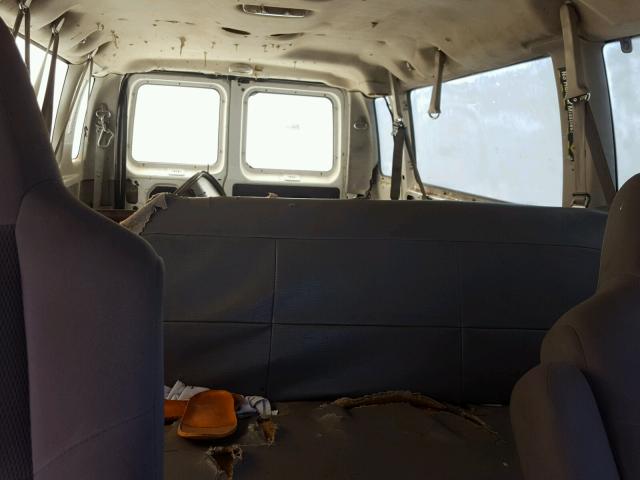 1FBSS31L56DA42487 - 2006 FORD ECONOLINE WHITE photo 6