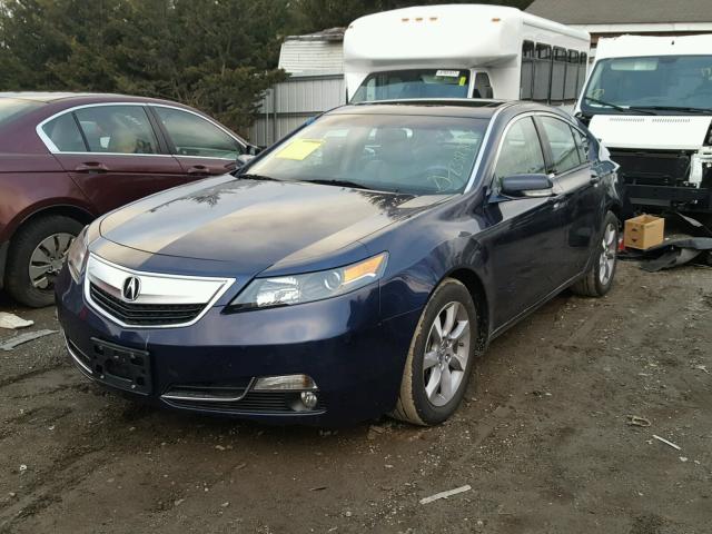 19UUA8F53DA004433 - 2013 ACURA TL TECH BLUE photo 2