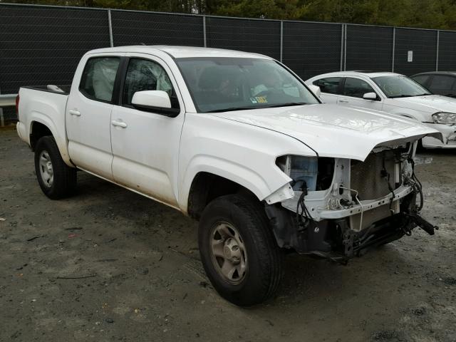 5TFCZ5AN6HX055386 - 2017 TOYOTA TACOMA DOU WHITE photo 1