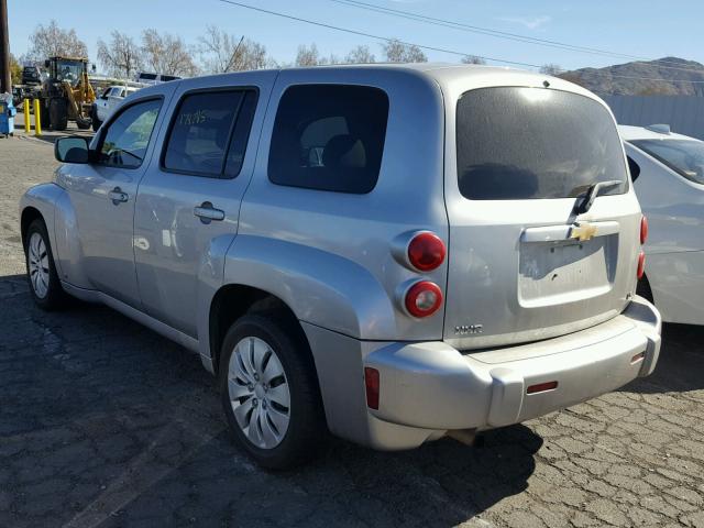 3GNDA13D68S631835 - 2008 CHEVROLET HHR LS SILVER photo 3