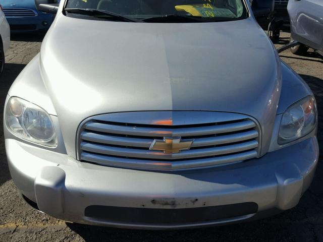 3GNDA13D68S631835 - 2008 CHEVROLET HHR LS SILVER photo 9