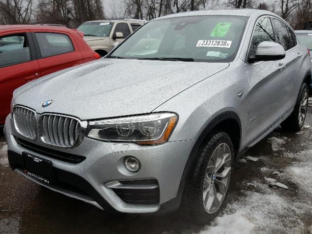 5UXXW3C59J0Y66012 - 2018 BMW X4 XDRIVE2 SILVER photo 2