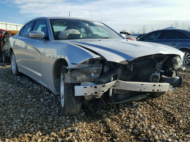 2C3CDXBG1CH178587 - 2012 DODGE CHARGER SE SILVER photo 1