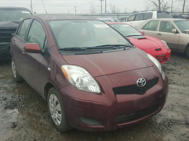 JTDKT903195231603 - 2009 TOYOTA YARIS RED photo 1