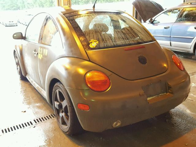 3VWCD21C93M405309 - 2003 VOLKSWAGEN NEW BEETLE 绿色 照片 3