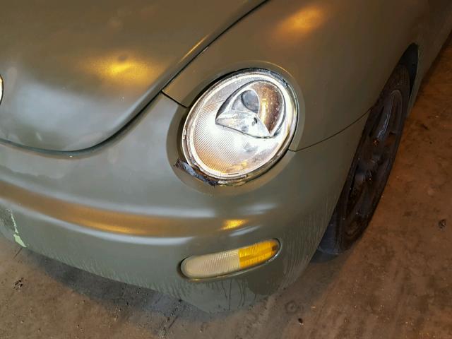 3VWCD21C93M405309 - 2003 VOLKSWAGEN NEW BEETLE 绿色 照片 9