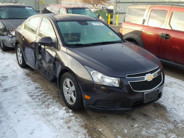 1G1PC5SB1E7343229 - 2014 CHEVROLET CRUZE LT GRAY photo 1