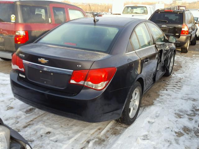 1G1PC5SB1E7343229 - 2014 CHEVROLET CRUZE LT GRAY photo 4