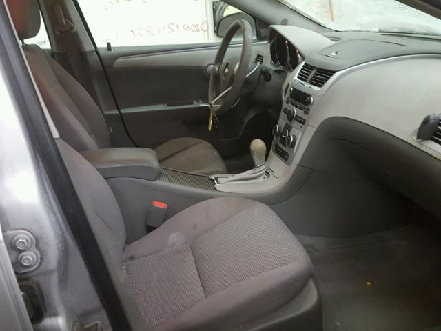 1G1ZG57B09F162981 - 2009 CHEVROLET MALIBU LS ვერცხლისფერი ფოტო 5